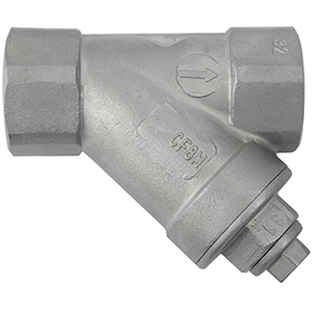 Midwest Control YSS-200 2" FPT 316SS Y-Strainer 800 PSI