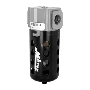 Milton 1020 1/2" NPT Polycarbonate Micro Filter with Automatic Overnight Drain 150 PSI