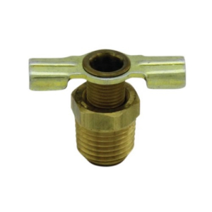 Milton 614-4 1/4" NPT Brass Compressor Tank Drain Cock