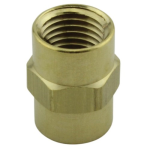 Milton S-643 1/4" FNPT Hex Coupling Hose Fitting