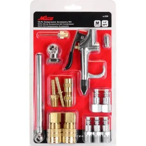 Milton S220 Air Compressor Accessory Starter Kit (16-Piece)