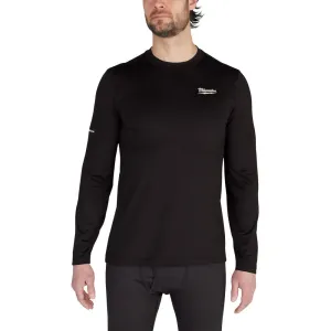 Milwaukee Tool 403B-XL Shirt: Style: Base Layer, General Purpose, Type: Warming, Cold Weather, General Purpose, Shirt, Washable, Size: X-Large, Black