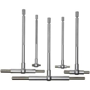 Mitutoyo 155-904 Series 155 Telescoping Gage Set, Range 0.5" - 6", Set of 5 pcs