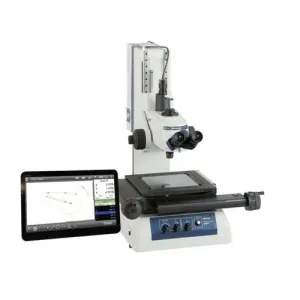 Mitutoyo 176-86110M2PK1 MF-A1010D Measuring Microscope, 2-Axis Counter, Manual Machine Type, 100 x 100 mm Travel Range, LED, Monocular Tube, M2 System