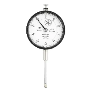 Mitutoyo 2052A-19 Series 2 Dial Indicator, 0.01 mm, 0 - 30 mm, Lug Back, Shockproof