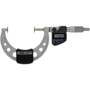 Mitutoyo 323-353-30 Series 323 Digital Disc Micrometer 3-4" Range, Disk Diameter 20 mm, IP65