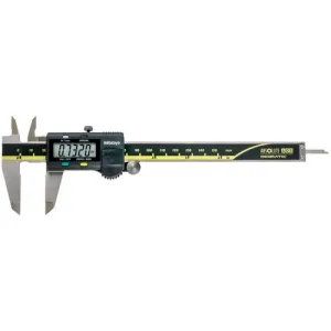 Mitutoyo 500-196-30 Series 500 Digital ABS AOS Caliper, Inch/Metric, 0-6", Thumb Roller, without Data Output