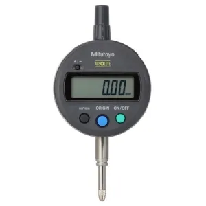 Mitutoyo 543-782-10 ID-S Series Absolute Digimatic Indicator ISO, Lug Back, 0.5"/12.7 mm Range, 0.0005"/0.01 mm Resolution