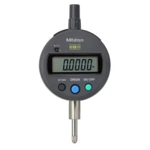 Mitutoyo 543-793BCAL ID-S Series Absolute Digimatic Indicator AGD, Flat Back, 0.5"/12.7 mm Range, 0.0001"/0.001 mm Res., IP42 (Calibrated)