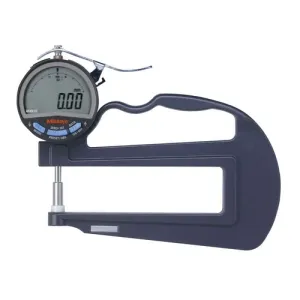 Mitutoyo 547-320A Series 547 Digital Deep Throat Thickness Gage, 0-10 mm / 0-0.4" Range