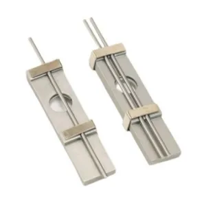 Mitutoyo 64AAA221 3-Wire Thread Holder and Wire Set, 20 TPI