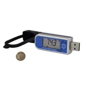 Monarch Instrument 5396-0101-CAL Track-It Temperature Data Logger with Display and Standard Battery, NIST Certificate