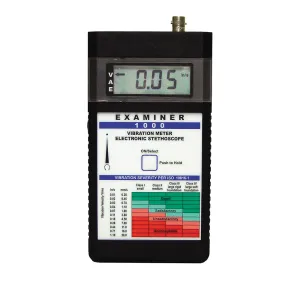 Monarch Instrument 6400-012 EXAMINER 1000 Vibration Meter with AA Batteries