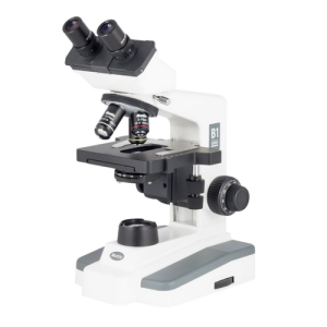 Motic 1100100501151 B1-252SP Educational Binocular Microscope Sliding Type Widefield 10X/18mm Semi-Planachromatic SP with 3W LED Illumination
