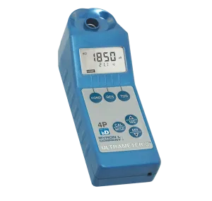 Myron L 4PII-BD Ultrameter II Conductivity, Resistivity, TDS, Temperature Meter; bluDock enabled.