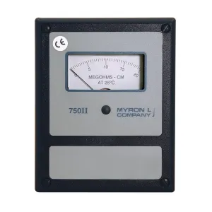 Myron L 751II-14 750 Series II Analog 0-2 Megohms Resistivity Monitor