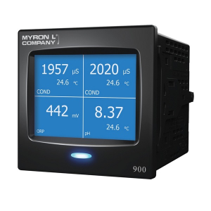 Myron L 900M-3C 900 Series Multi-Parameter Monitor/Controller with 3 Relays, 2 Alarms, and 4-20 mA Output