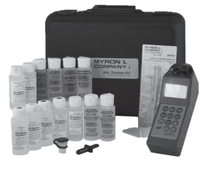 Myron L 9PTKB Ultrameter III Alkalinity, Hardness & LSI Titration Kit