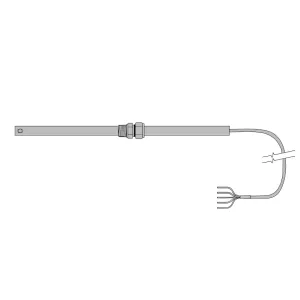 Myron L CS40-1 Conductivity Sensor 0-10 uS/0-20000 ppm for 750II Monitor/Controller w/ 10' Cable