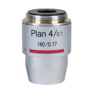 National Optical 704-STLR Stellar Series 4X Achromatic Objective Lens