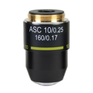 National Optical 710-160ASC 200 Series 10X DIN Super High Contrast Objective Lens 0.25 N.A. (Model 215-RLED Only)