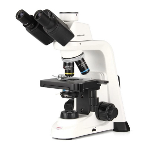 National Optical D-STELLAR 1 PRO-T-4-BTI1 Stellar1 Pro Series Trinocular Microscope 4x 10x 40x 100x Infinity Corrected WF10X & 25X 1.25 Abbe 1W LED