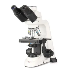 National Optical D-STELLAR 1-T-4-BTI1 Stellar1 Series Trinocular Microscope 4x 10x 40x 100x DIN Achromat WF10X & 25X N.A. 1.25 Abbe with Iris 1W LED
