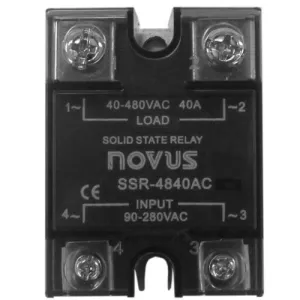 NOVUS 8824021080 Solid State Relay SSR-4080 AC 80A/480 VAC (AC Input)