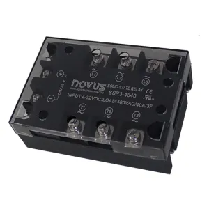 NOVUS 8824811080 Solid State Relay SSR3-4880 80A/480 VAC 3F (Triphasic)