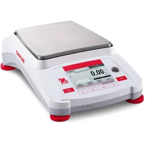 Ohaus 30100613 Adventurer AX2202 Precision Balance, 2,200 g / 0.01 g AutoCal, Color Touchscreen