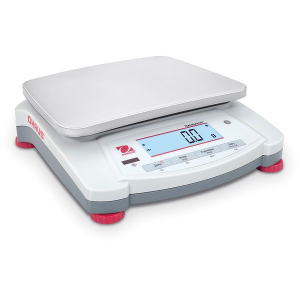 Ohaus 30456417 Navigator NVT4201 Portable Balance AM, Maximum Capacity 4200 g, Readability 0.1 g, Pan Size 6.9" x 9.1"