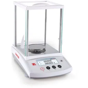 Ohaus 30430061 PR224 Analytical Balance, Readability 0.1 mg, Maximum Capacity 220 g