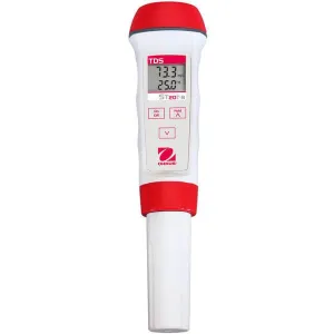 Ohaus 30073981 ST20T-B Pen TDS Meter with Temp Compensation, 0 - 1000 mg/L Range