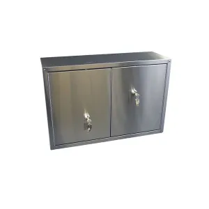 Omnimed 181719 Vault 24" x 16" x 8" Twin Door Narcotics Cabinet