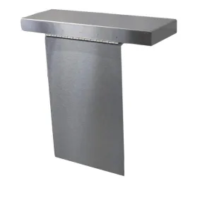 Omnimed 305432 Double Stainless Steel Glove Box Vapor Shield