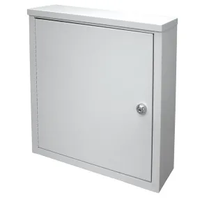 Omnimed 291610-LG 16"H x 16.75"W x 4"D Light Gray Wall Mounted Storage Cabinet