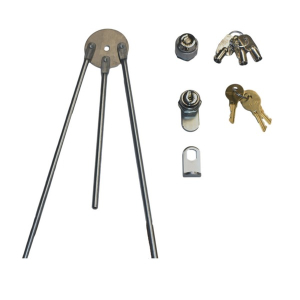 Omnimed 181602-5 Replacement Lock Kit for Narcotic Cabinets 181681