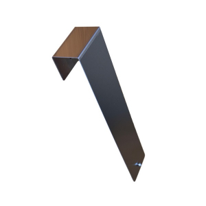 Omnimed 307001 1.75"W x 1"H x 0.1"D Stainless Steel Door Hanger Bracket