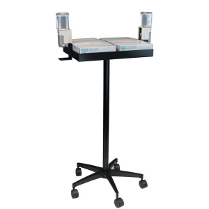 Omnimed 350350 22"W x 40"H x 22"D Mobile Infection Control Stand