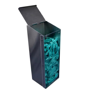 Omnimed 307031 6"W X 5.88"D X 17"H Single Bulk Dispenser Clear Front