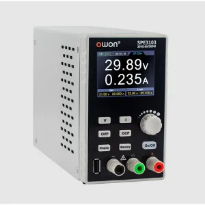 Owon SPE3102 SPE Series 1CH DC Power Supply 200W 0-30V/0-10A 10mV/1mA