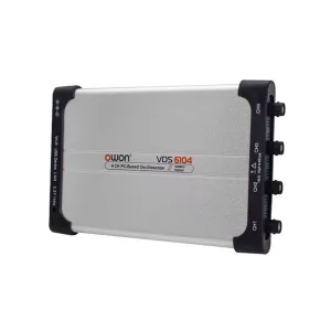 Owon VDS6104 VDS6000 Series PC Oscilloscope 100MHz 8bits 100MS/s 4CHs 5K Record Length USB Isolation