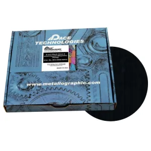 PACE Technologies BC2-8008-MAG Black CHEM 2 8" Polishing Pad with Magnetic Rubber - 5 pcs.