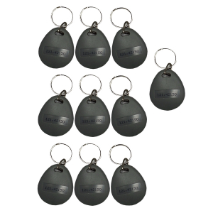 Pach & Company UFOB Universal 26-Bit Passive Wiegand Key FOB (Key Chain Tag) Pack of 10 pcs
