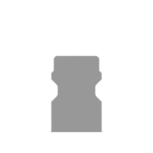 Parker 21KLKK08RVX Series 21 Quick Connect Coupler European Profile ND 5 Stainless Steel AISI 303 Tube Spring Guard Dry-Break Double Shut-Off FKM 8 mm