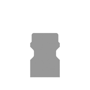 Parker 21SBIN13MPN Series 21 Quick Connect Plug European Profile ND 5 Brass Nickel-Plated NPT Thread Tapered ANSI B 1.20.1 Double Shut-Off NBR 13 mm