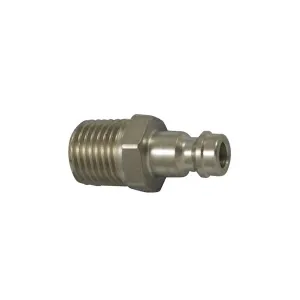 Parker 21SFAN13SXN SERIES 21 SF 1/4" Steel Nickel Plated Plug, Male NPT