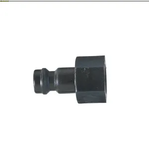 Parker 21SFIW13DXX Series 21 Quick Connect Plug Thermoplastic 1/4 in. Female Thread Parallel POM Black
