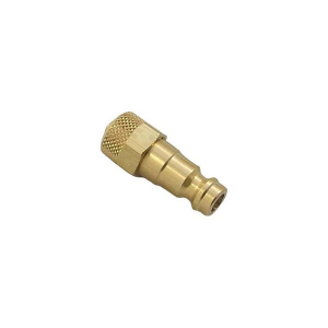 Parker 21SFKO46MXX8 Series 21 Coded Quick Connect Plug European Profile Brass with Plastic Hose Connection RECTUKey octagon