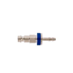Parker 21SFTF06MXX6 Series 21 Quick Connect Plug European Profile ND 5 Brass Hose Barb 6 mm Blue